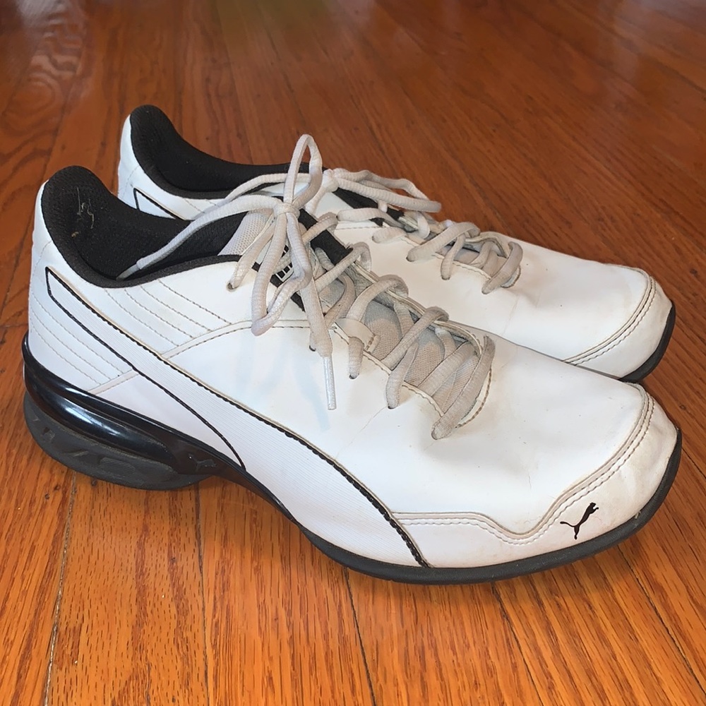 Puma White Sneakers - Men’s Size 8.5